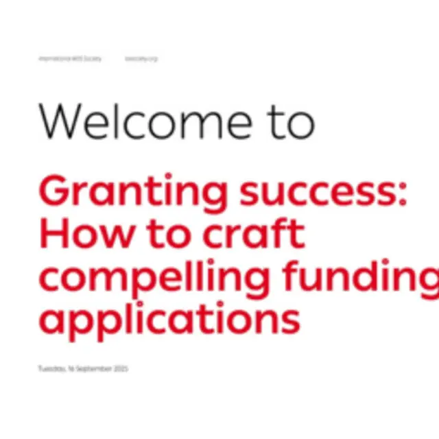 Slideshow presenting Welcome to Granting success: How to craft compelling funding applications