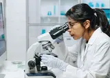 Female scientist